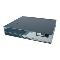 Cisco 3825 Series Software Configuration Manual