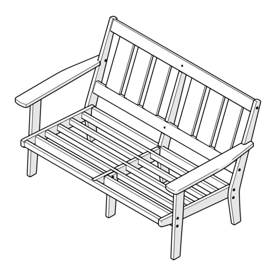 Polywood Oxford 4452 Series Assembly Instructions