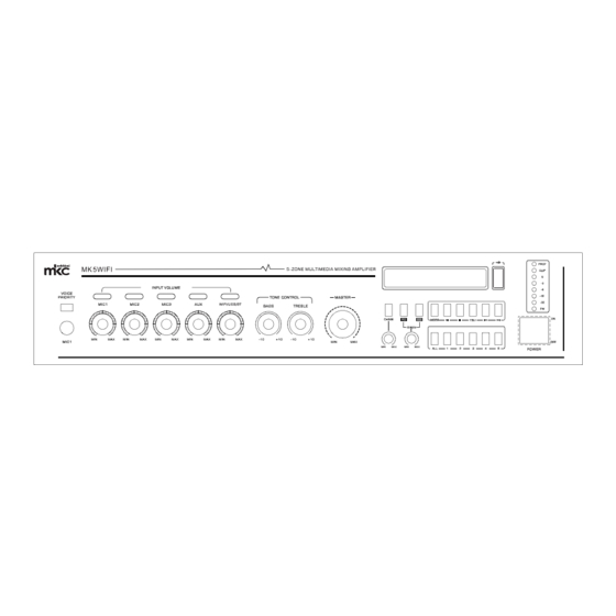 Melchioni MK5WIFI Manuals