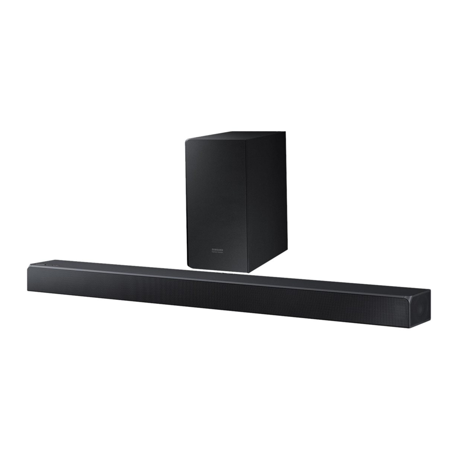 Samsung HW-N850 - Soundbar Manual