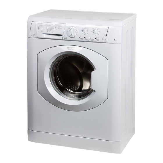 Hotpoint Ariston ARSL 105 Instructions For Use Manual