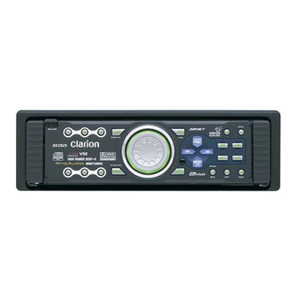 Clarion DXZ935 Owner's Manual