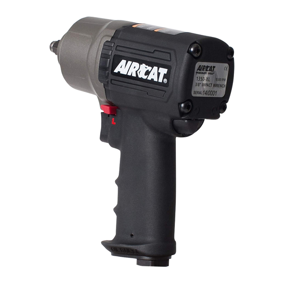 Aircat 1350-XL Operating Instructions & Parts List