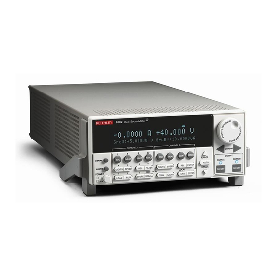 Keithley 2601 Reference Manual