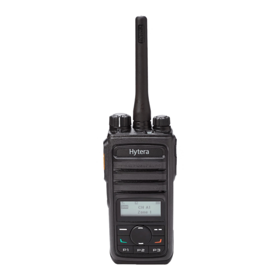 Hytera PD562i Owner's Manual