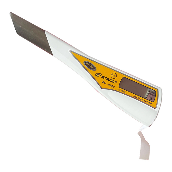 ATAGO Pen-Honey Lnstruction Manual