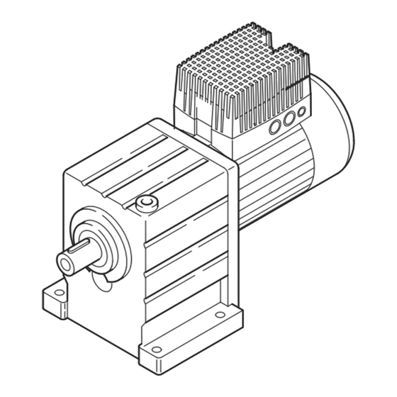 Lenze 8200 motec Mounting Instructions