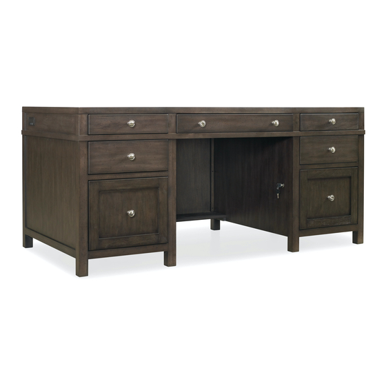 Hooker Furniture 5078-10562 Assembly Instruction