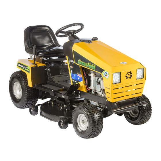 COX Greenfield Fastcut 2 Owner's Manual