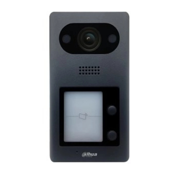 Dahua VTO2211G-P Quick Start Manual