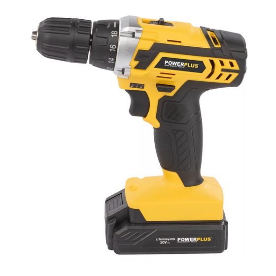 Powerplus POWX00830 Instructions Manual