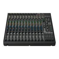 Mackie Onyx 1640 Supplementary Manual