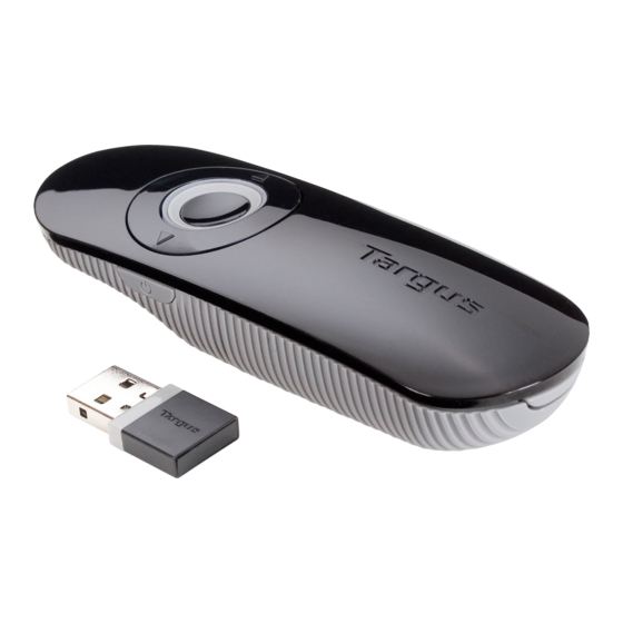 targus multimedia presentation remote user guide