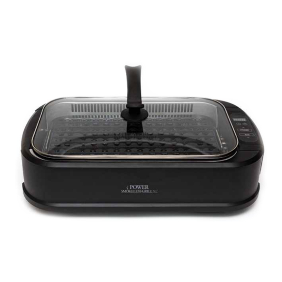 Power Smokeless Grill X PG1500XL Owner's Manual