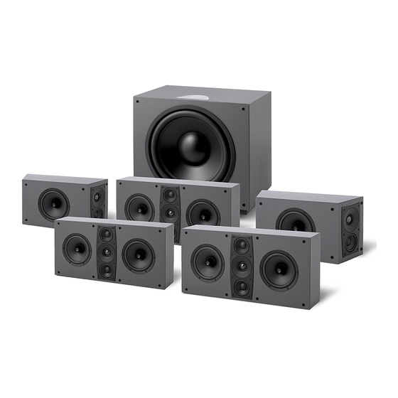 JAMO D 600 LCR Manual