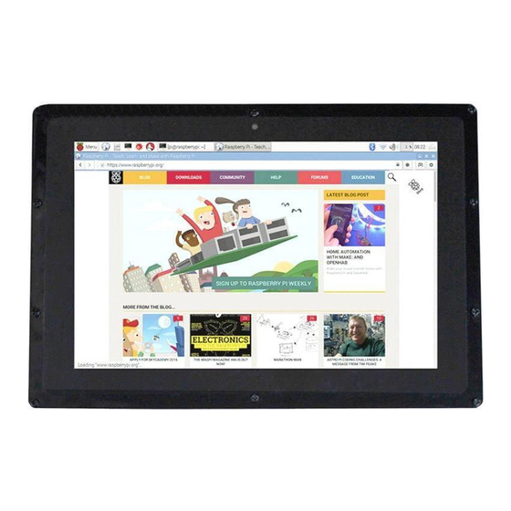 Joy-it 10.1inch HDMI LCD Quick Start Manual