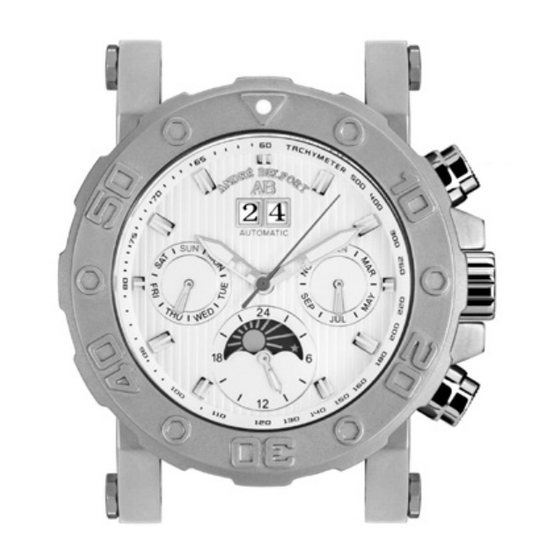 Chronos Manufactures Andre Belfort Plongeur Manuals