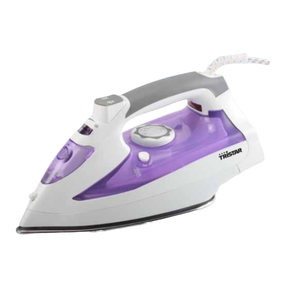 User Manuals: TriStar ST-8234DR Steam Iron