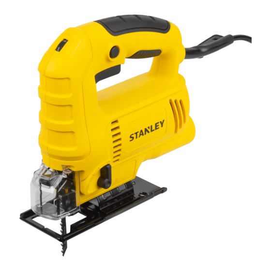 Stanley SJ60 Original Instructions Manual