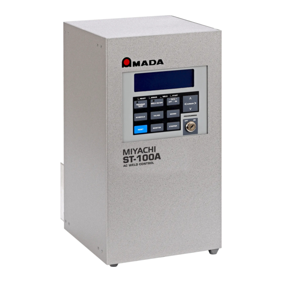 Amada ST-100A Operation Manual