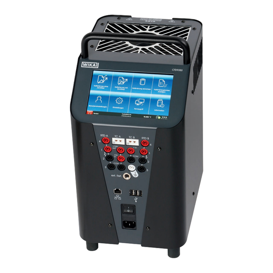 WIKA CTD9350 Operating Instructions Manual