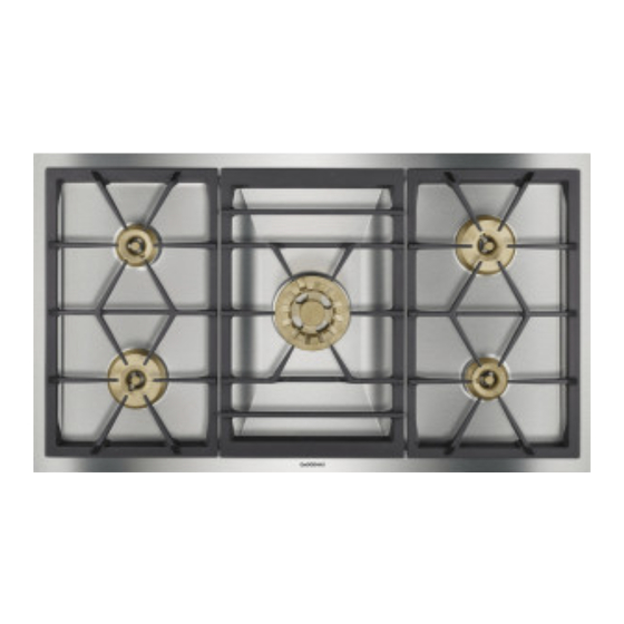 Gaggenau VG 491 111 IN Instruction Manual