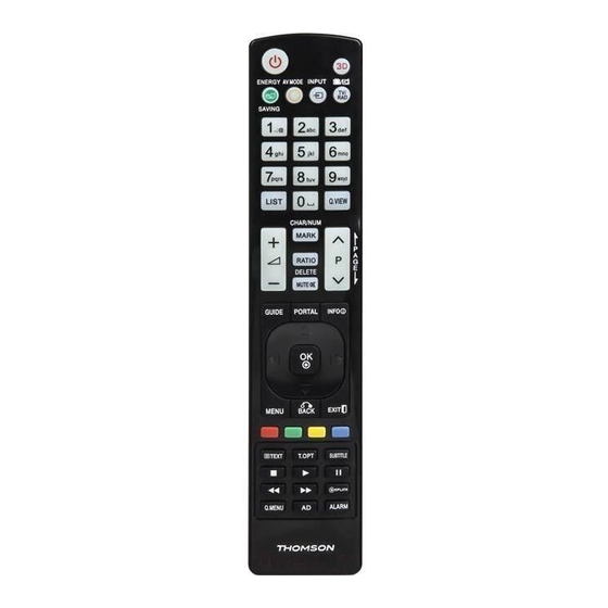 THOMSON ROC1105LG Operating Instructions Manual