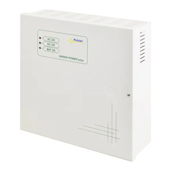 Pulsar GREEN POWER plus HPSBOC 2524B Manuals