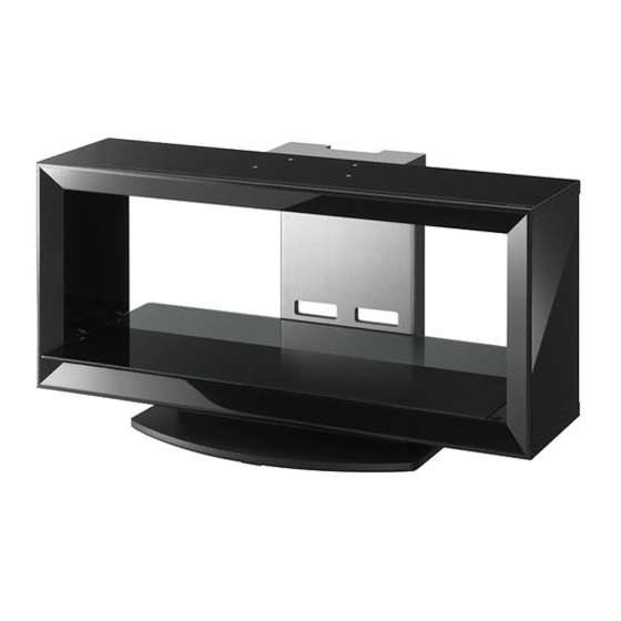 SONY SUFL300L INSTRUCTIONS (SUFL300M & SUFL300L TV STANDS