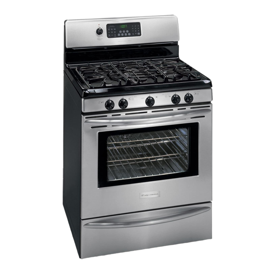 FRIGIDAIRE GALLERY GLGF389G COOKTOP USE & CARE MANUAL | ManualsLib