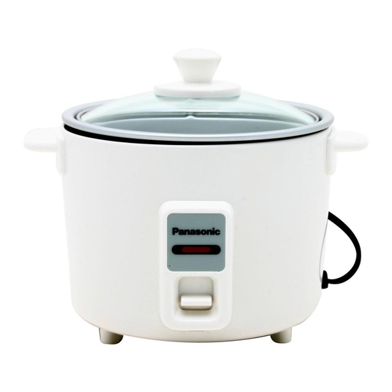 panasonic rice cooker 3 cup manual