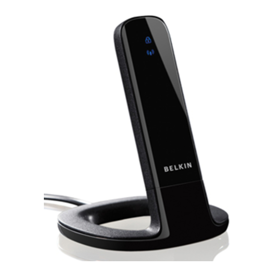 BELKIN F5D8055TT NETWORK CARD USER MANUAL | ManualsLib