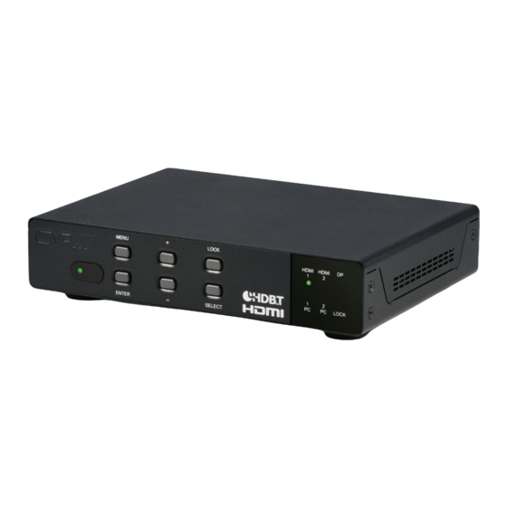 CYP EL-5400-HBT Presentation Switcher Manuals