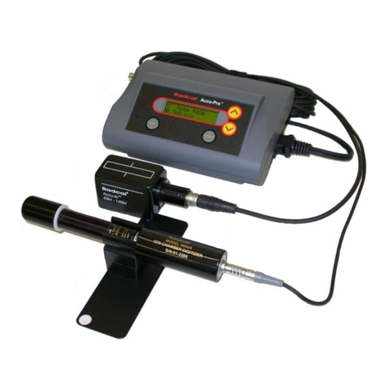 Radcal Accu Series User Manual