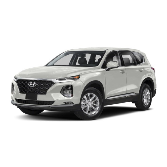 Hyundai Santa Fe 2019 User Manual