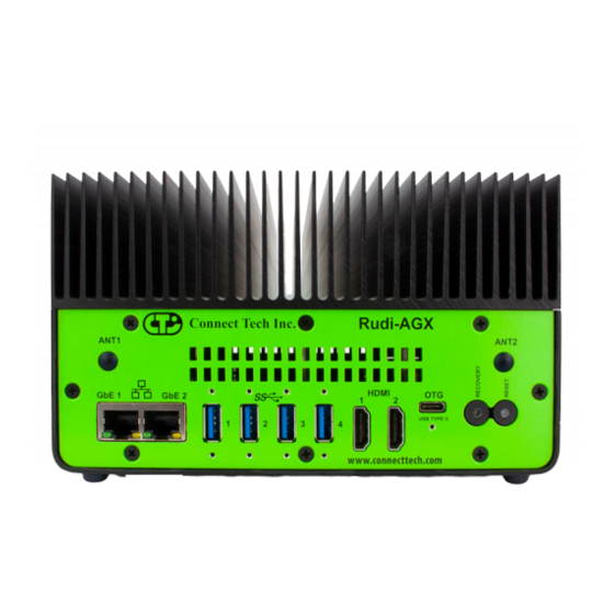 Connect Tech Rudi-AGX Manuals