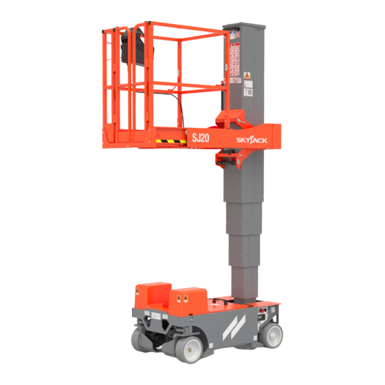 Skyjack SJ20 Operation Manual