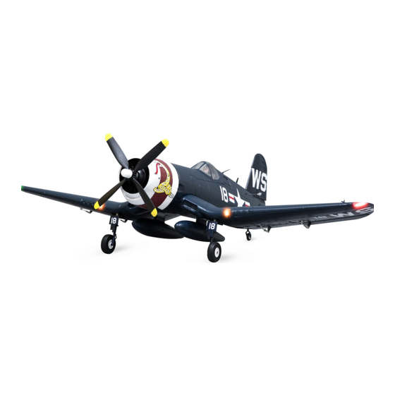 MODSTER Arrows F4U-4 Corsair Operating Manual