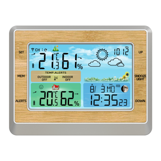 Weather station инструкция на русском