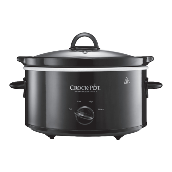 CROCKPOT CSC078 INSTRUCTION MANUAL Pdf Download ManualsLib