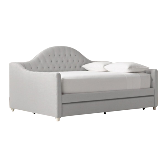 RH BABY&CHILD REESE DAYBED WITH TRUNDLE TWIN ASSEMBLY INSTRUCTIONS Pdf Download ManualsLib