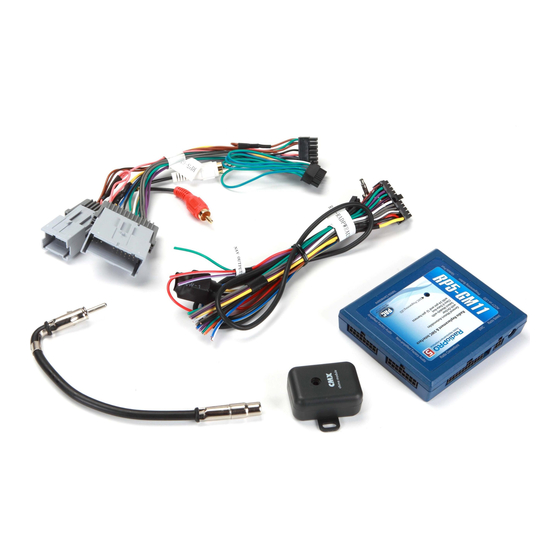 PAC RP5GM11 MANUAL Pdf Download ManualsLib