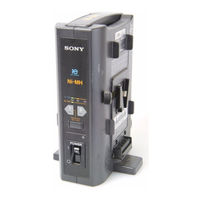 Sony BC-M50 Operating Instructions Manual