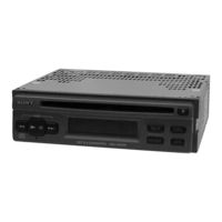 Sony CDX-1000RF Service Manual
