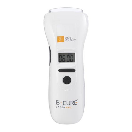 B-CURE LASER PRO Instructions For Use Manual