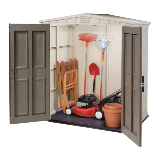 KETER APEX 6X3 ASSEMBLY INSTRUCTIONS MANUAL Pdf Download ManualsLib