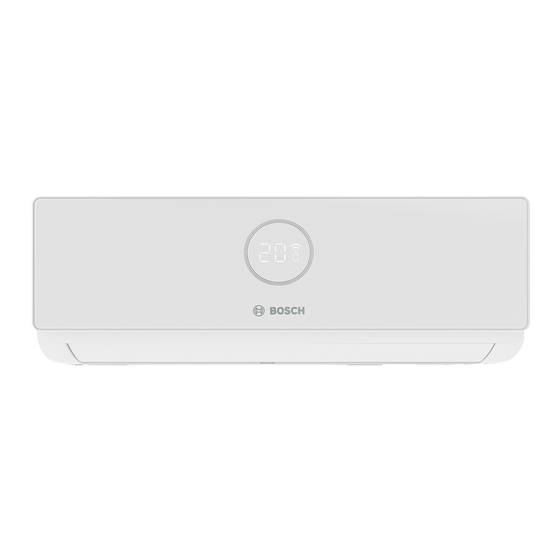 BOSCH CLIMATE LINE 5000 INSTALLATION INSTRUCTIONS MANUAL Pdf Download