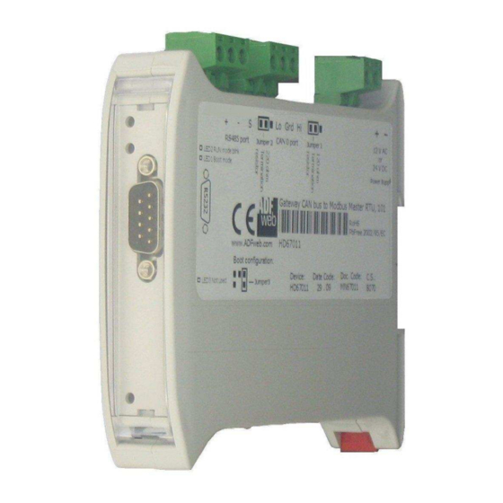 ADF Web HD67146-A1 User Manual