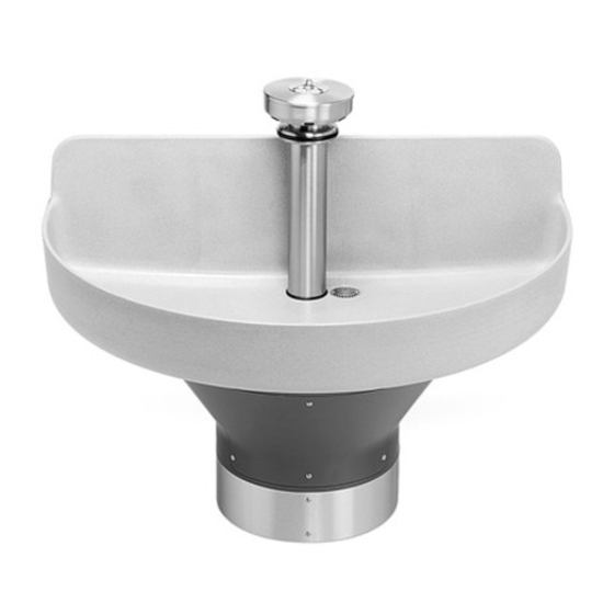 Bradley Terreon Deep Bowl TDB3100 Series Installation Manual