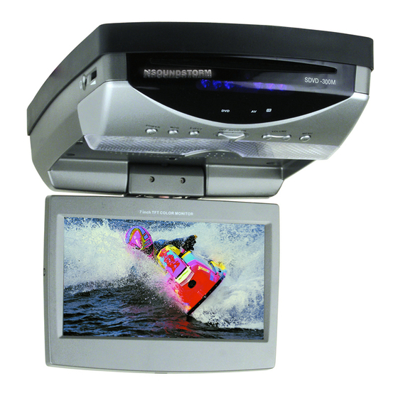 Sound Storm SDVD300M User Manual